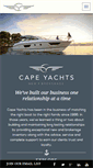 Mobile Screenshot of cape-yachts.com